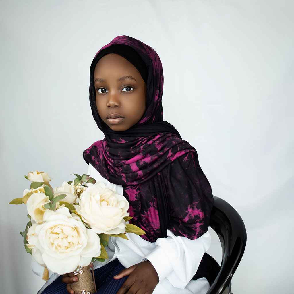 Little Girls Instant Jersey Hijabs