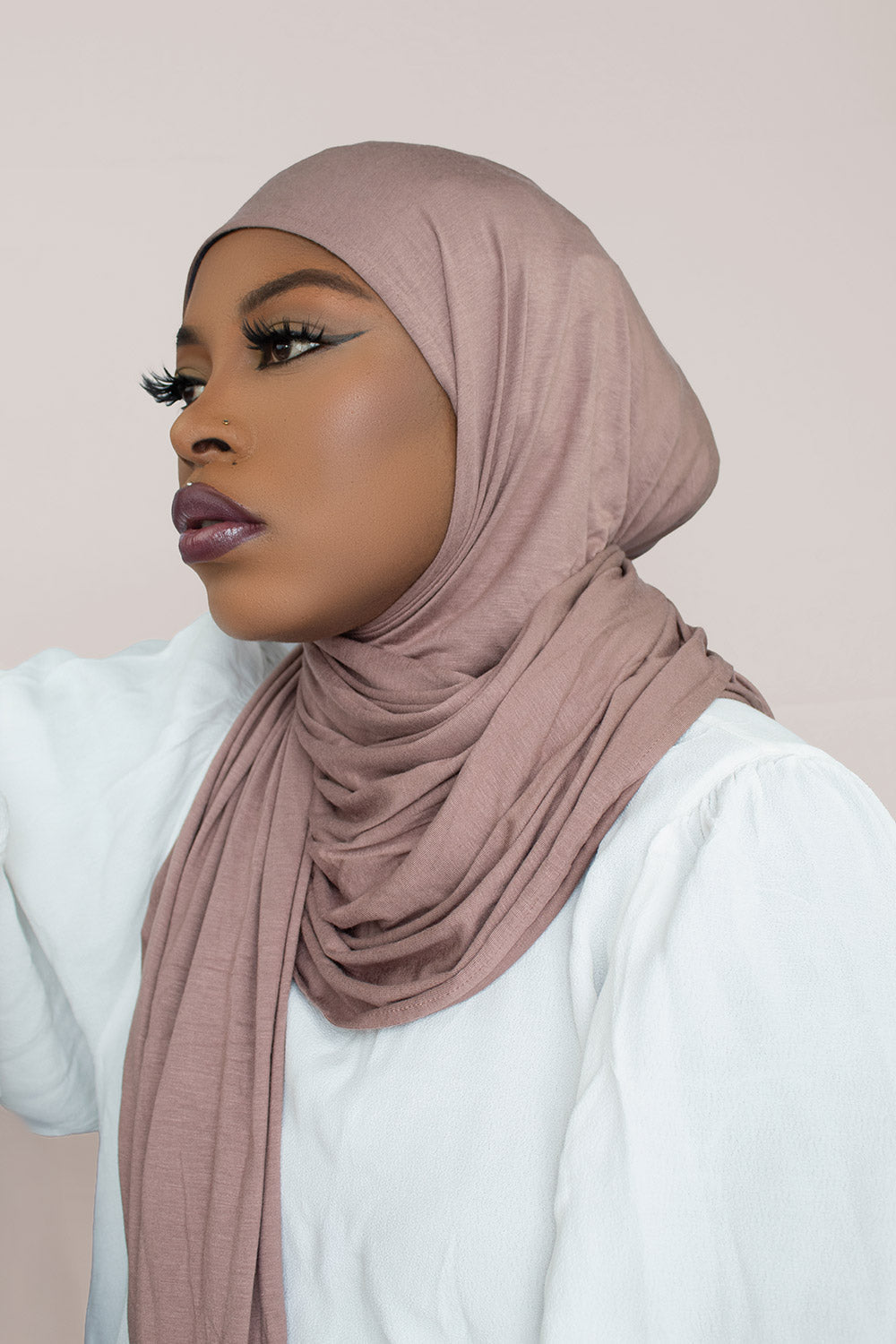 INSTANT PRE-SEWN JERSEY HIJAB-  SIA