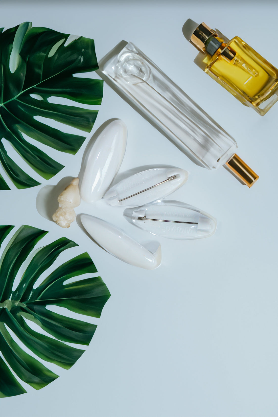 NO SNAG HIJAB PINS - White (PACK OF 8)