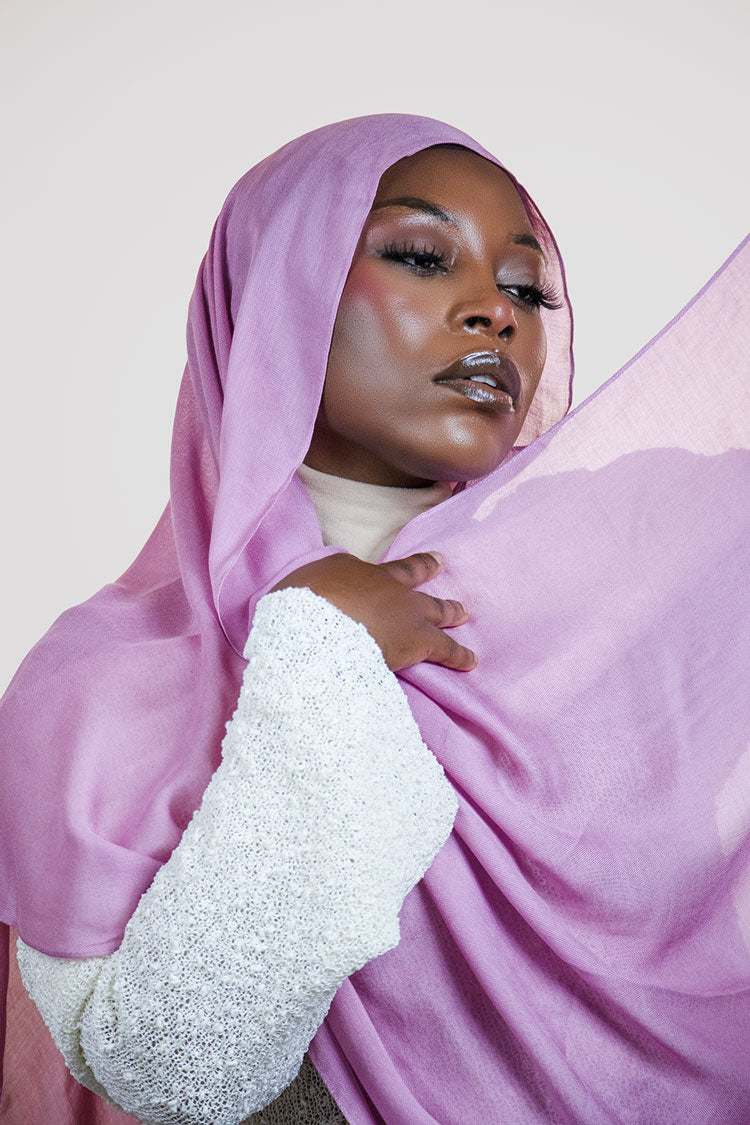 Cloud Soft Modal Hijab – Pink