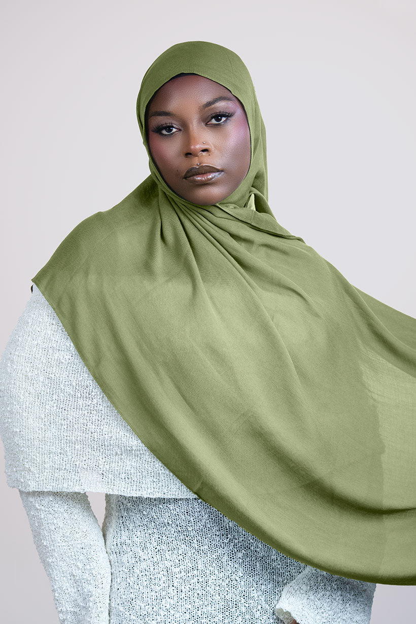 Cloud Soft Modal Hijab – Olive