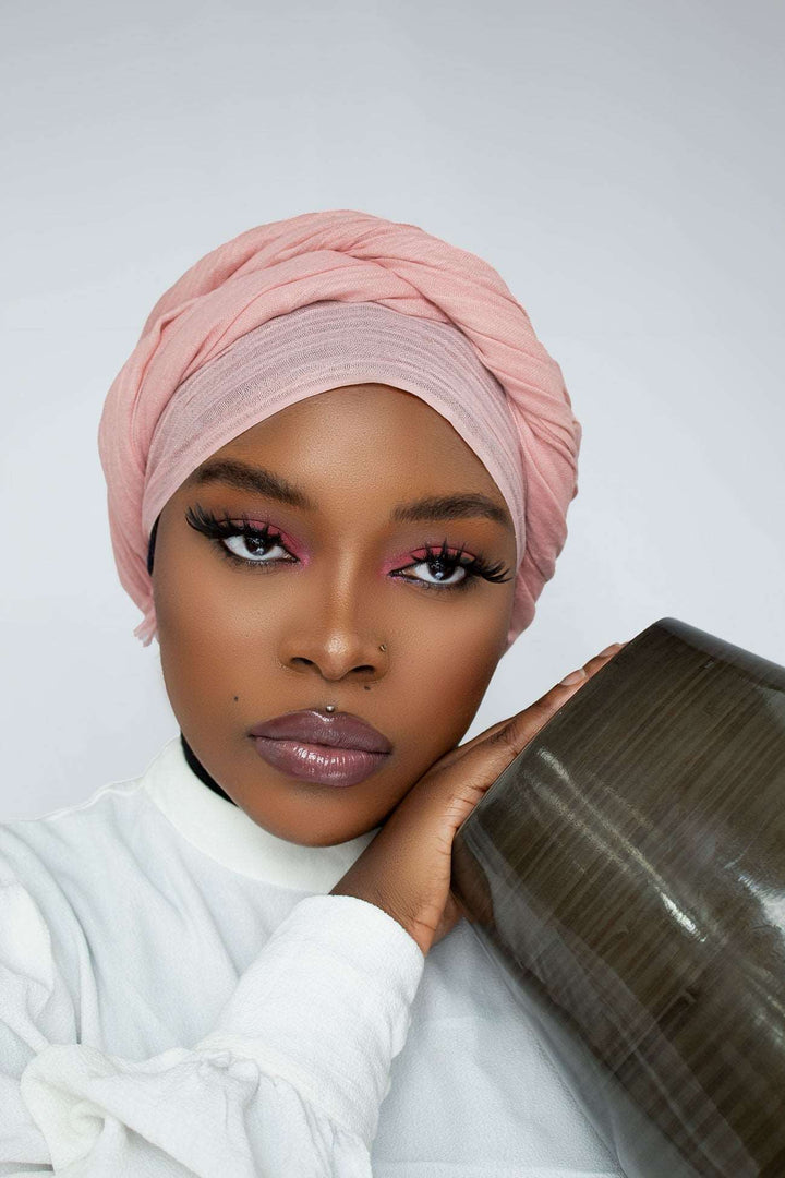 PREMIUM MODAL  HIJAB - LIGHT PINK