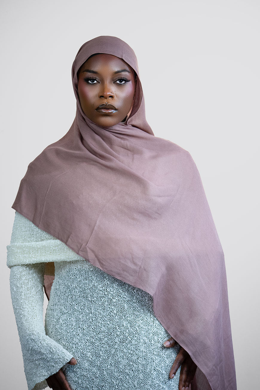 Cloud Soft Modal Hijab – Dusty Rose