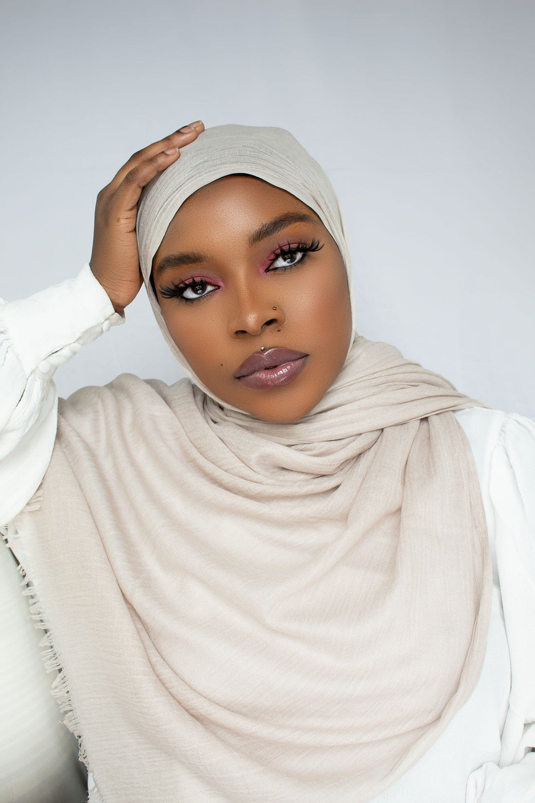 PREMIUM RAYON HIJAB - PIGEON GRAY