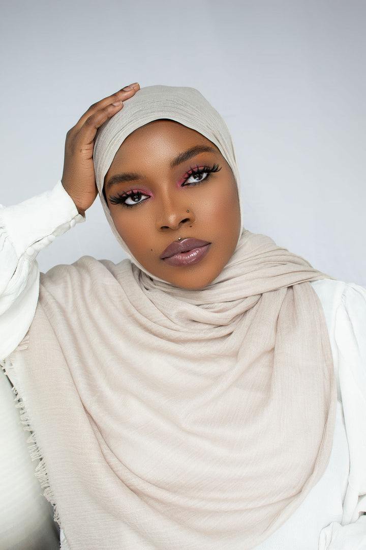 PREMIUM RAYON HIJAB - PIGEON GRAY