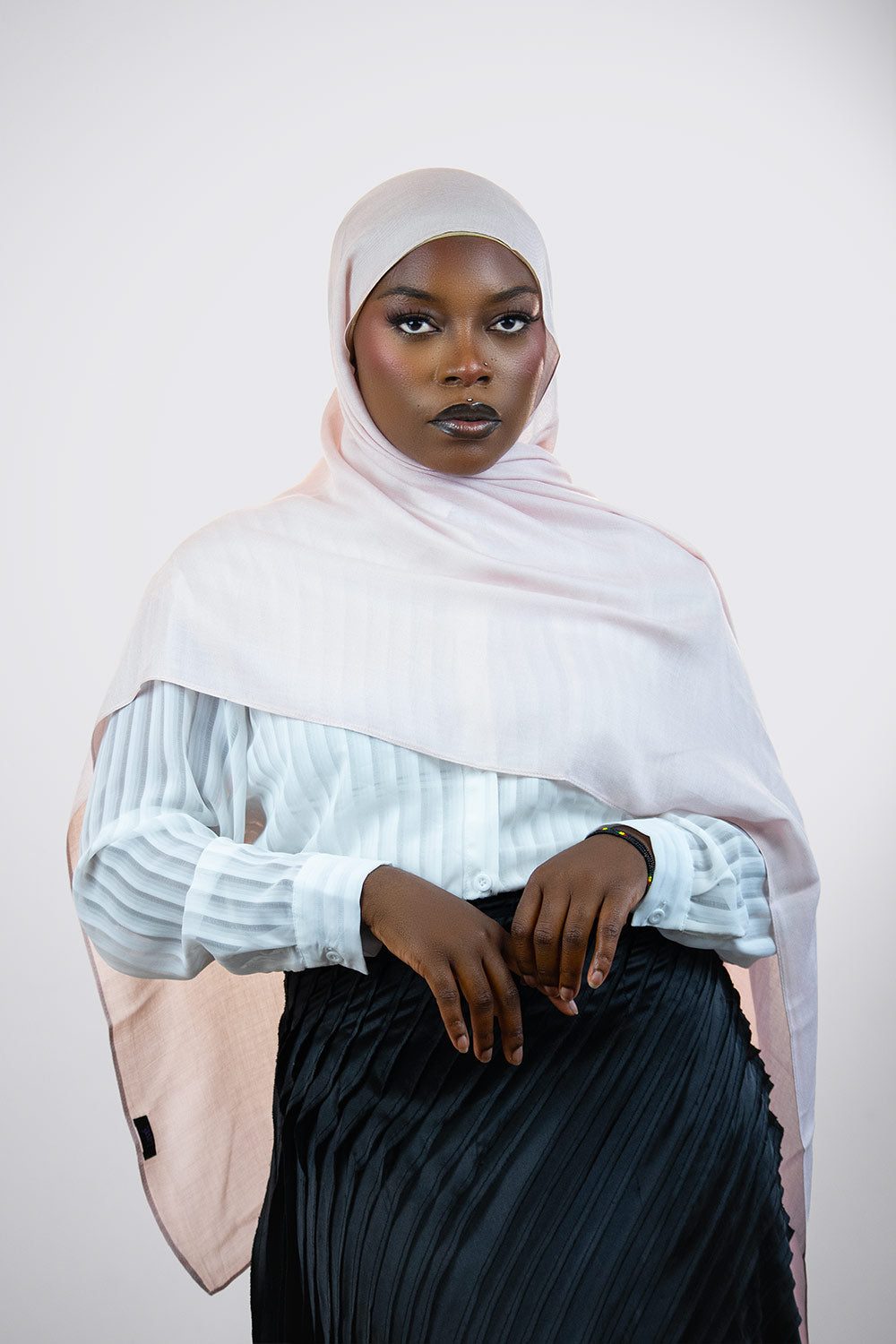 Cloud Soft Modal Hijab – Light Pink