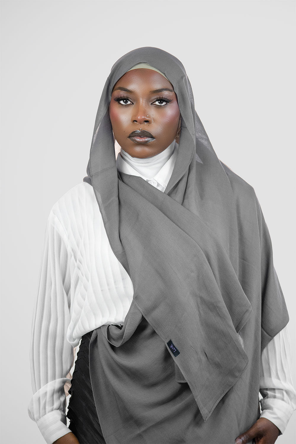 Cloud Soft Modal Hijab – Gray