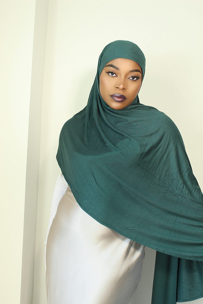 PREMIUM JERSEY HIJAB- VIRIDIAN