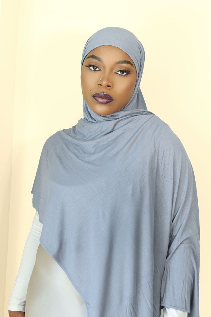 PREMIUM JERSEY HIJAB -  PERIWINKLE