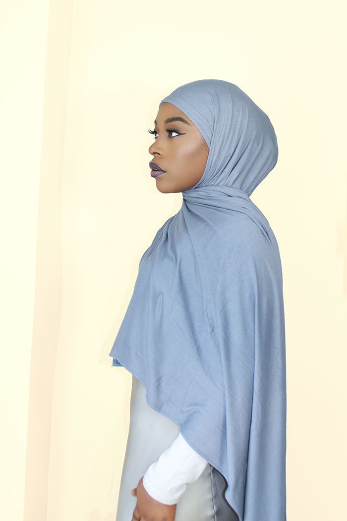 PREMIUM JERSEY HIJAB -  PERIWINKLE