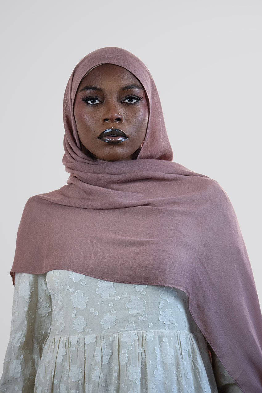 Cloud Soft Modal Hijab – Dusty Rose