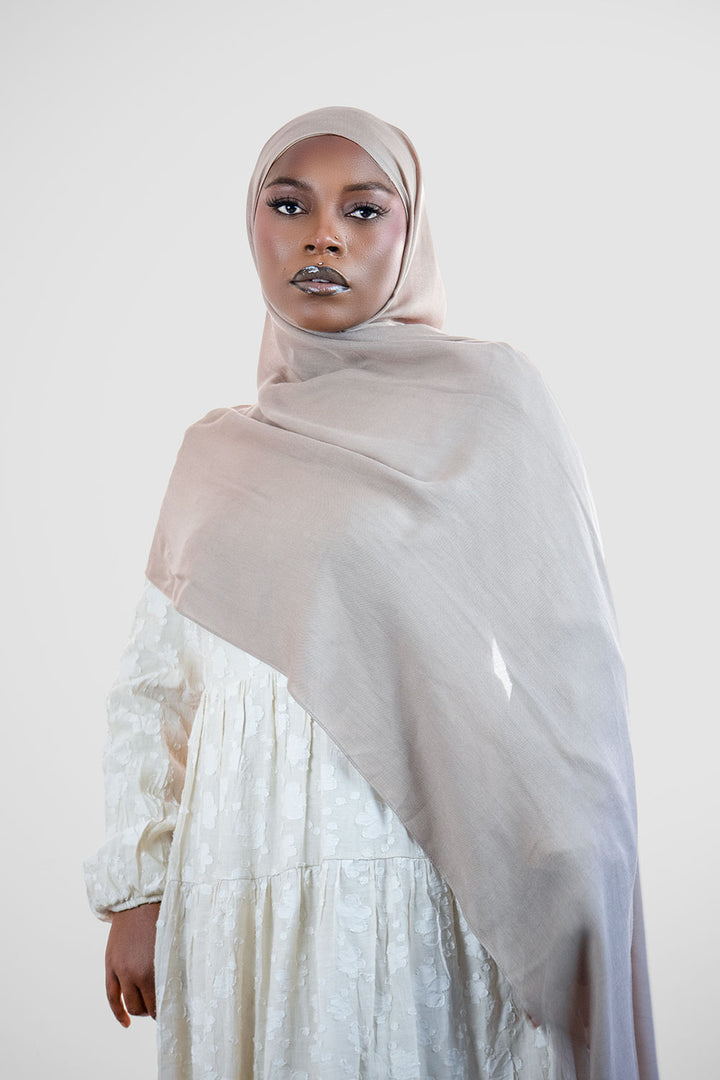 Cloud Soft Modal Hijab – Taupe