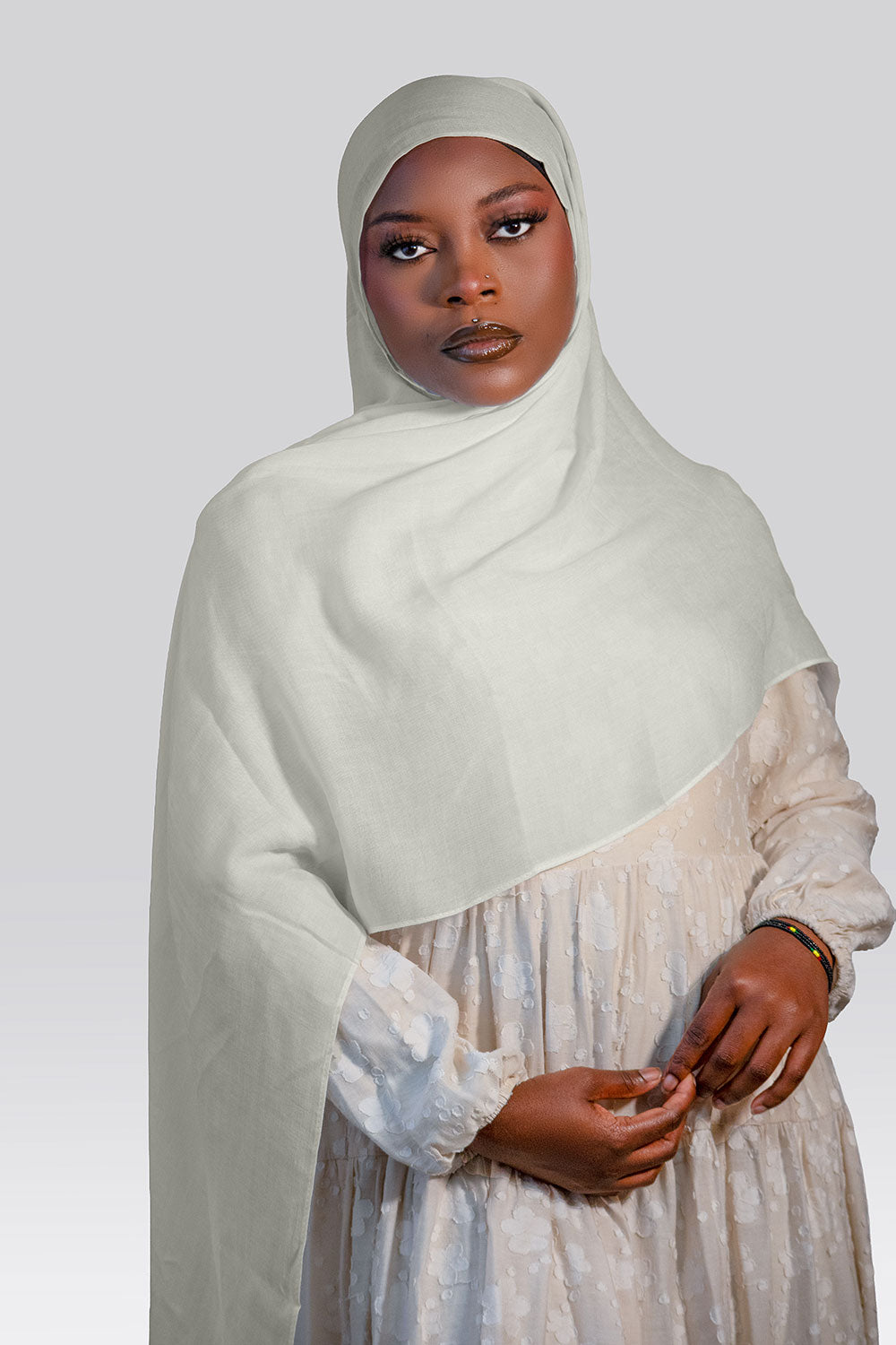 Cloud Soft Modal Hijab – Off White