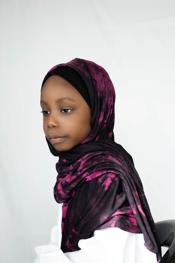 INSTANT JERSEY HIJAB TIE DYE - BEAUTIFUL