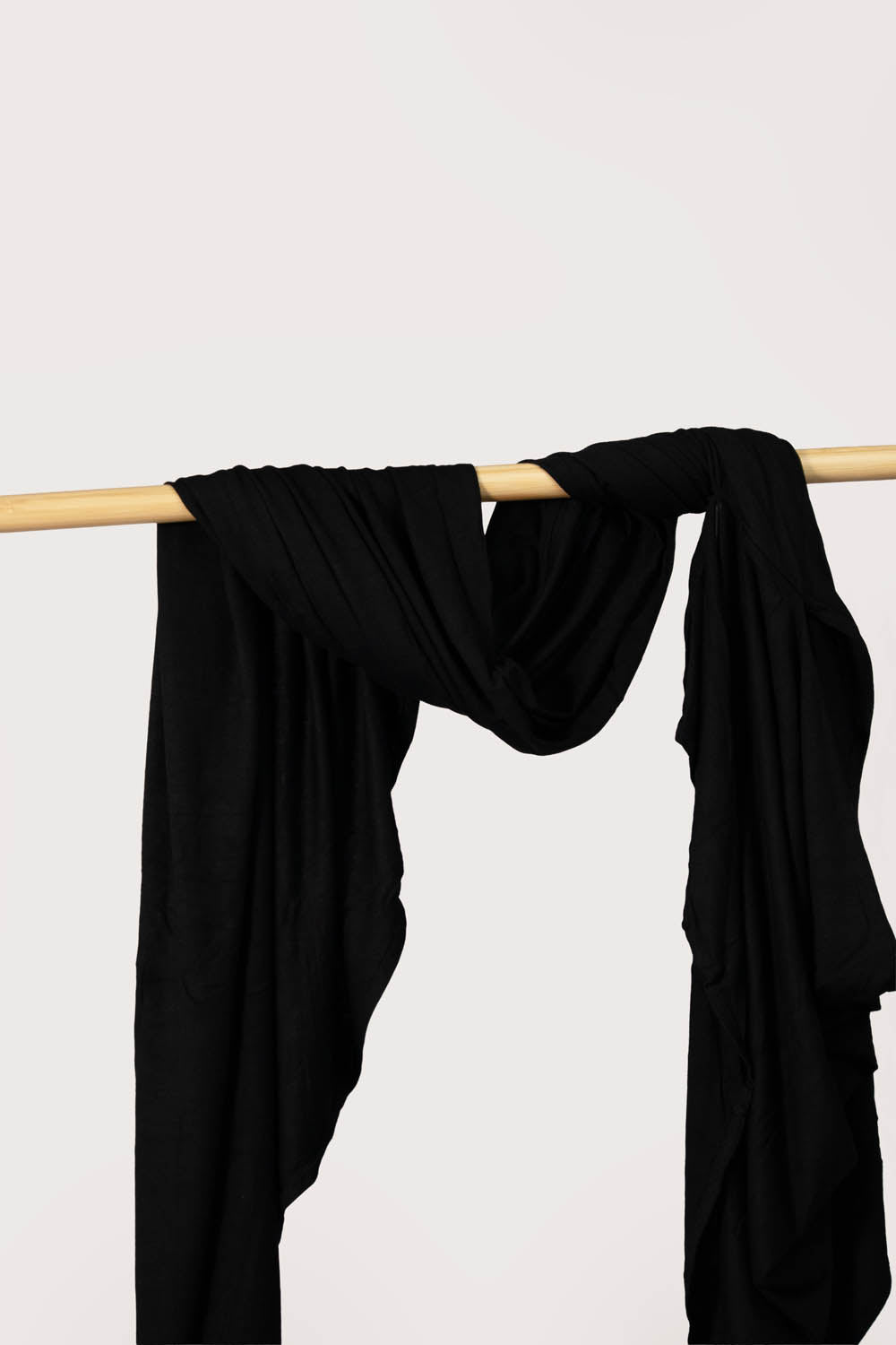 INSTANT PRE-SEWN JERSEY HIJAB -BLACK