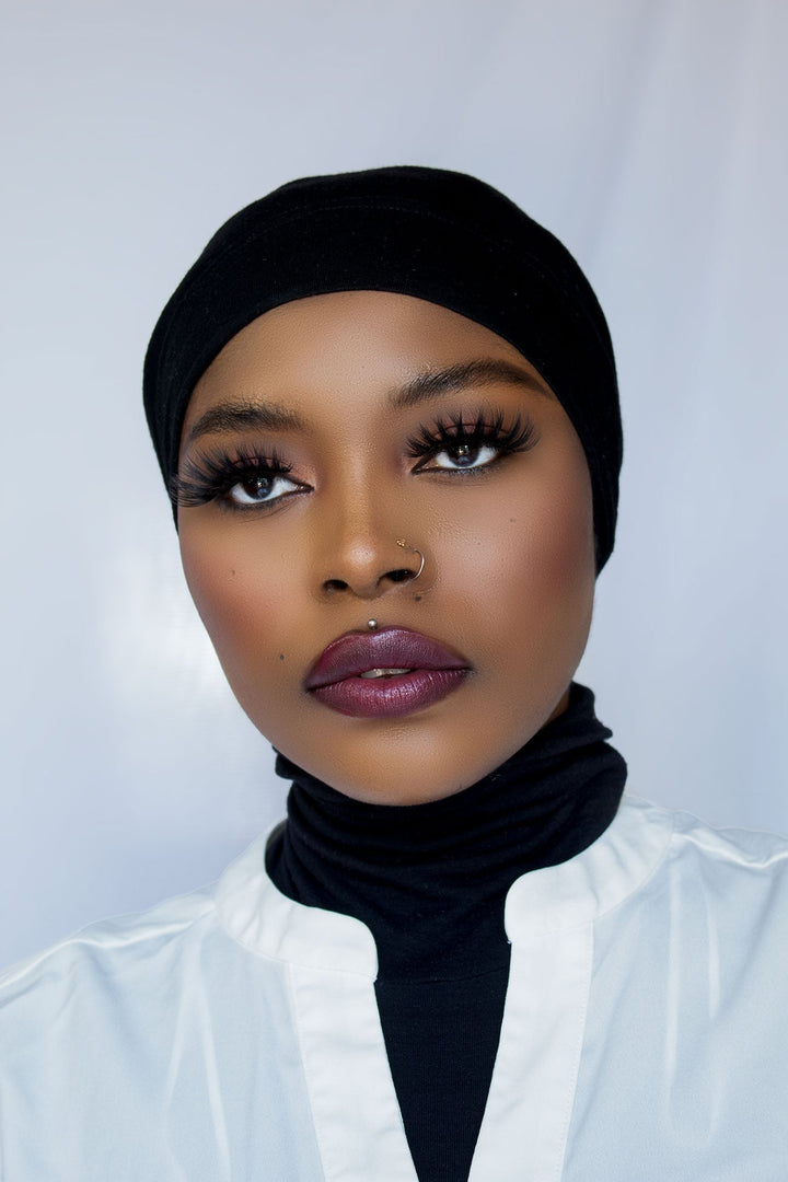 JERSEY UNDERCAP- BLACK