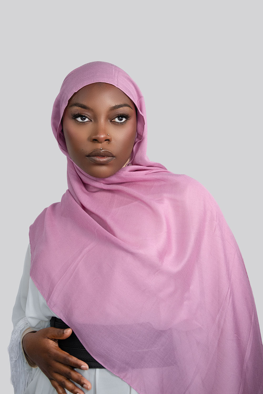 Cloud Soft Modal Hijab – Pink