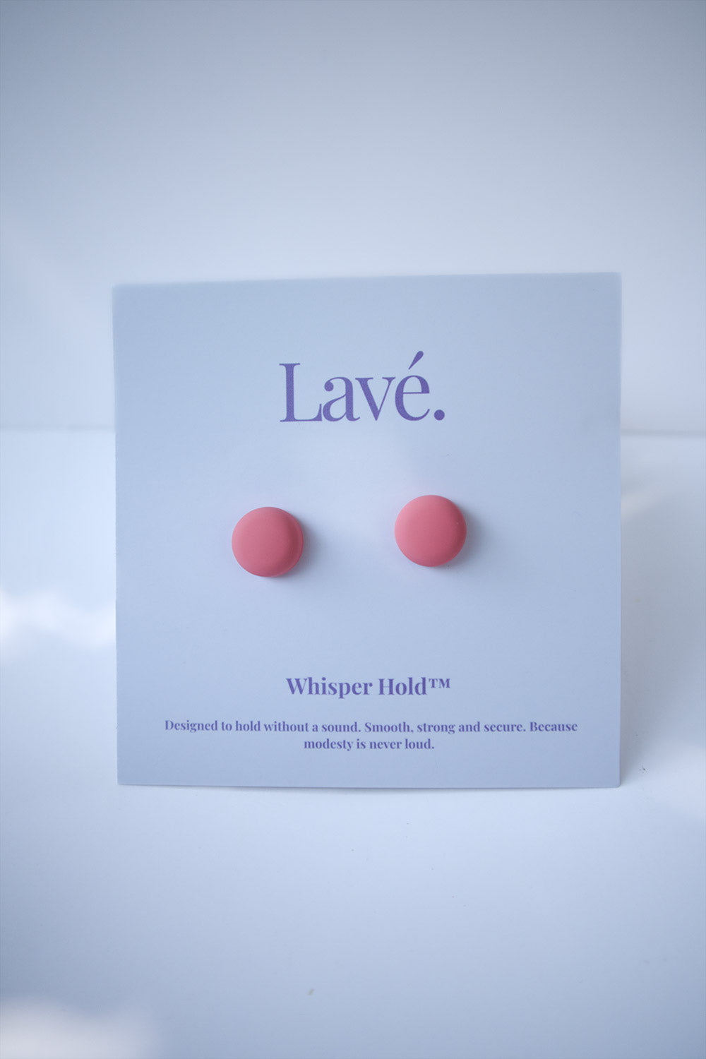 Whisper Hold Magnet Pins in Peach