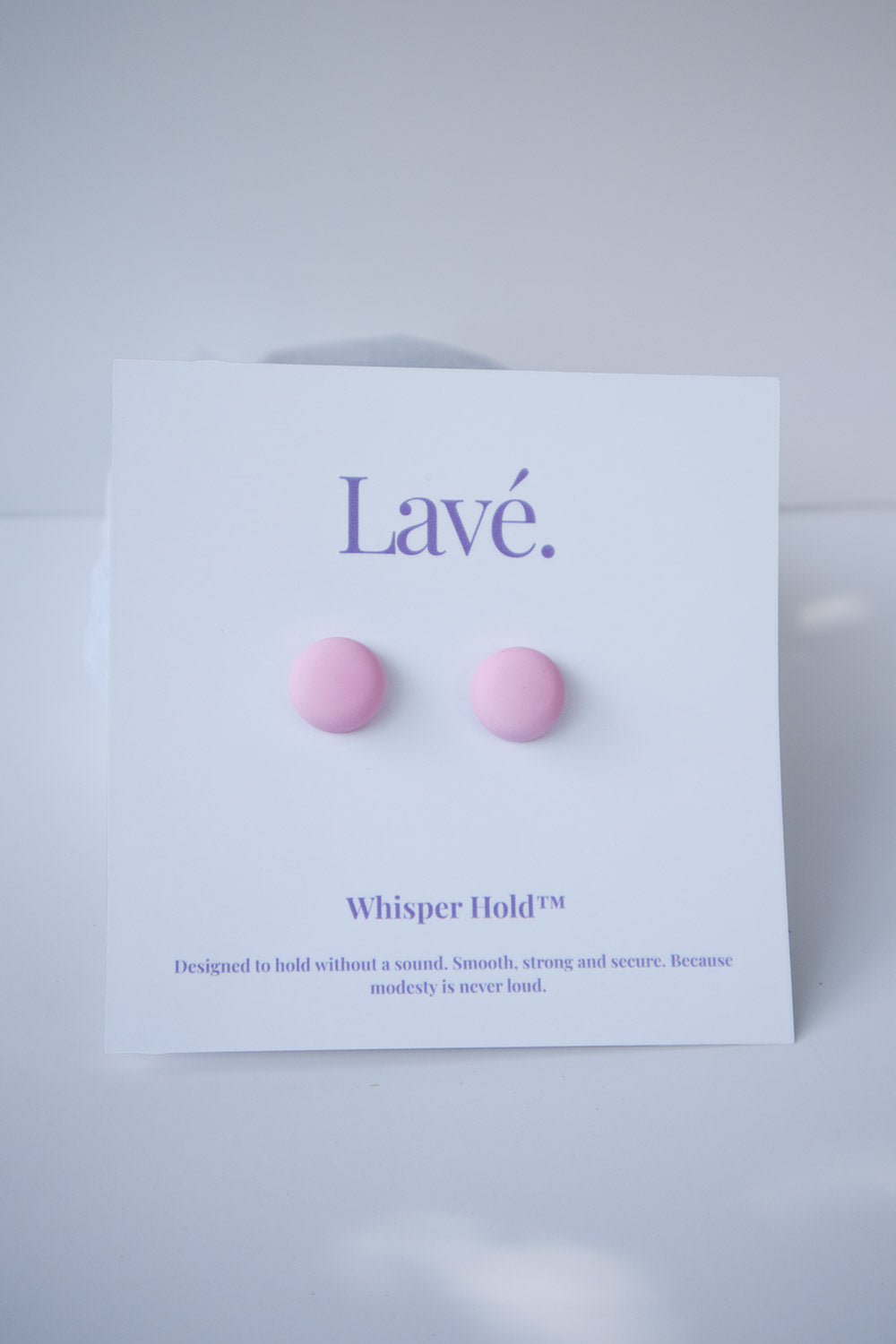 Whisper Hold Magnet Pins in Light Pink