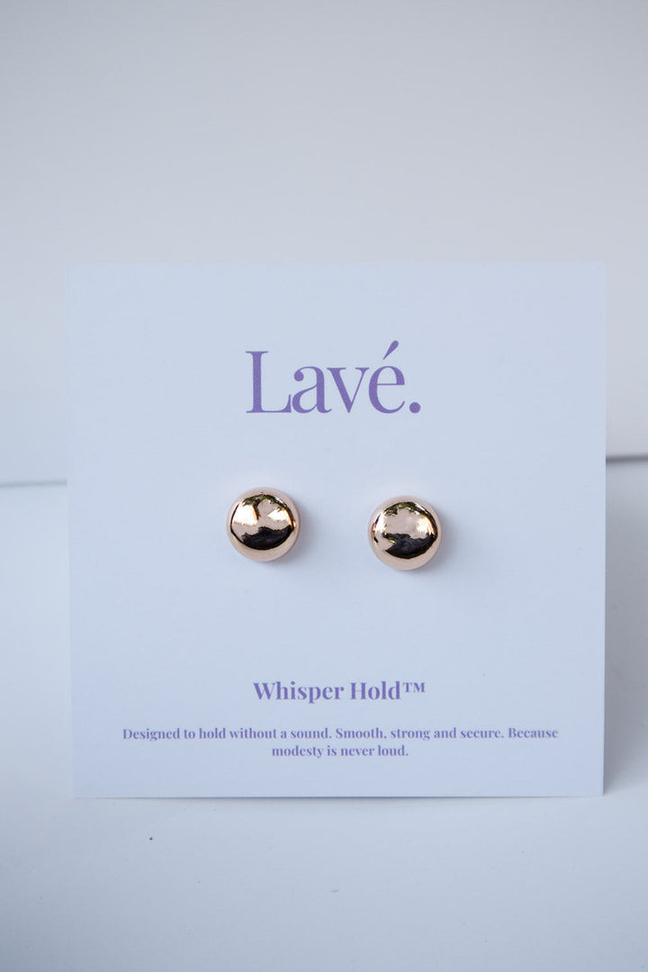Whisper Hold Magnet Pins in Gold