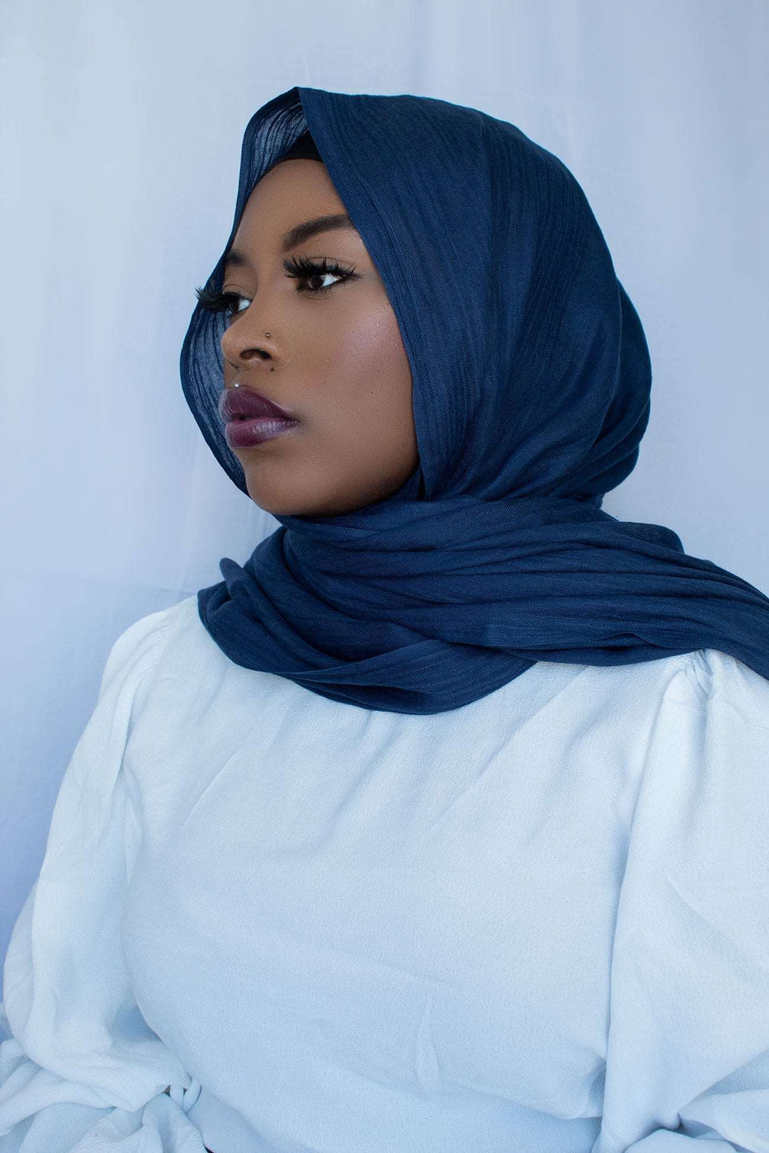 PREMIUM MODAL HIJAB - NAVY