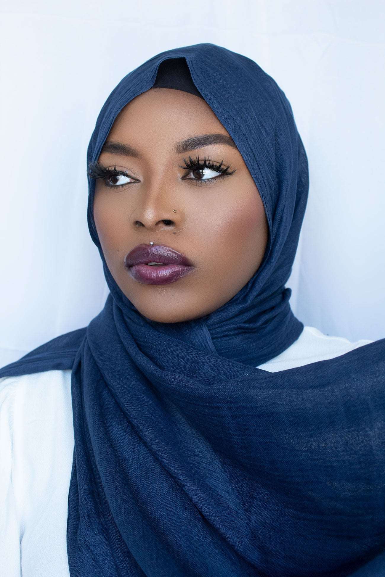 PREMIUM MODAL HIJAB - NAVY