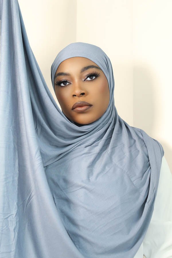 PREMIUM JERSEY HIJAB -  PERIWINKLE